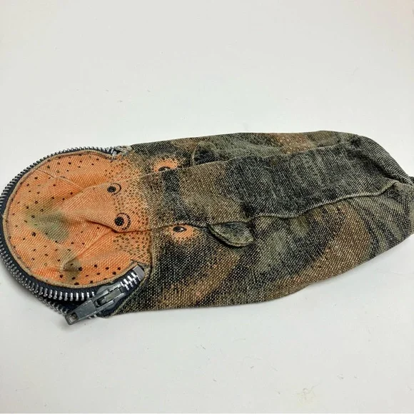 Vintage Made in England Brenda Toys Hippopotamus Pencil Case 1970s Screen Print - Picture 12 of 13